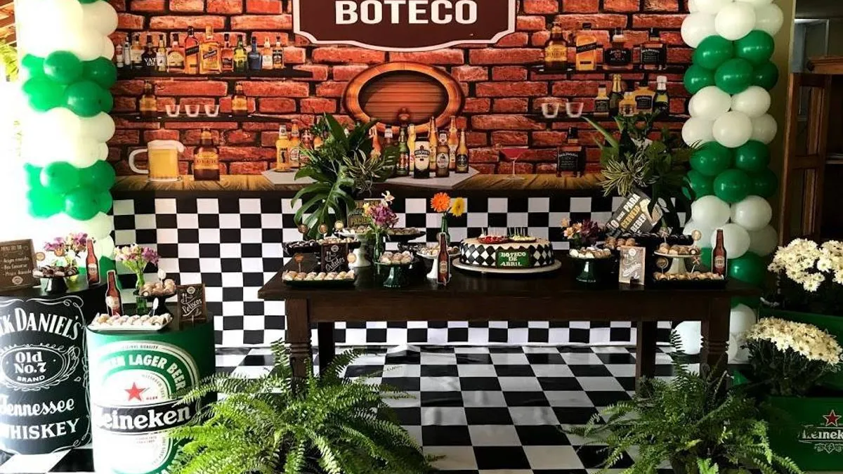 Festa com Tema de Boteco