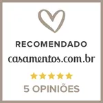 Recomendado em Casamentos.com.br