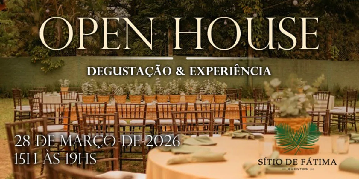 Open House | Degustação e Experiência | 28 de Março